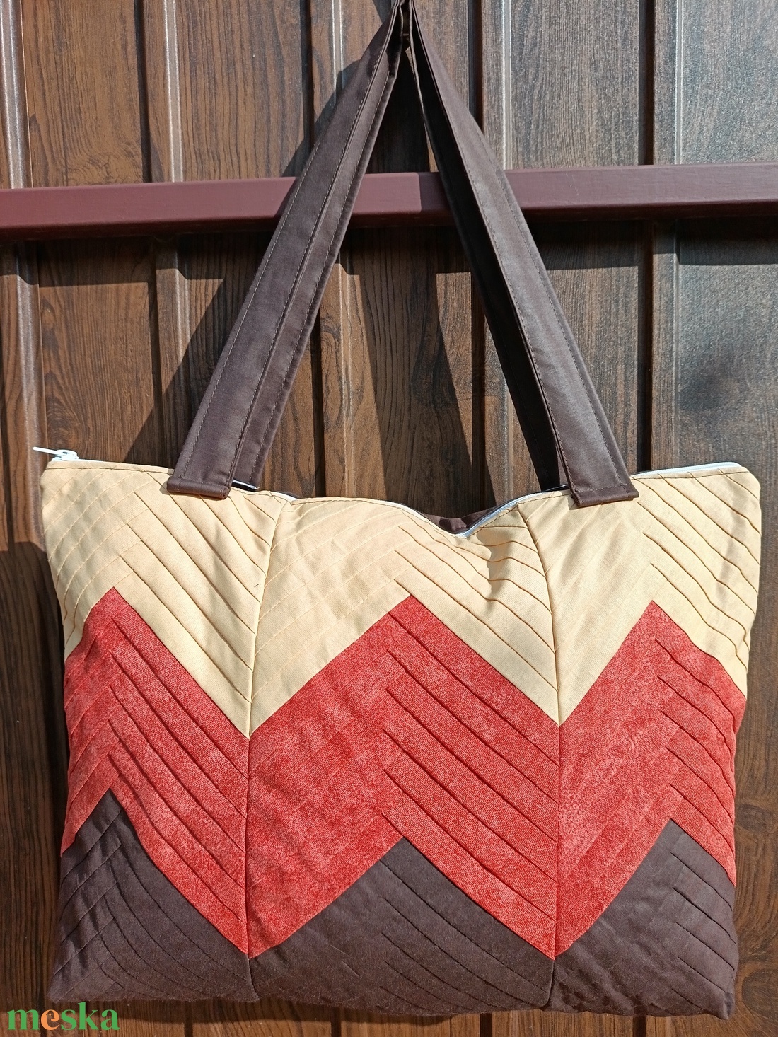 Ikrek (barna) - táska & tok - kézitáska & válltáska - nagy pakolós táska - Meska.hu