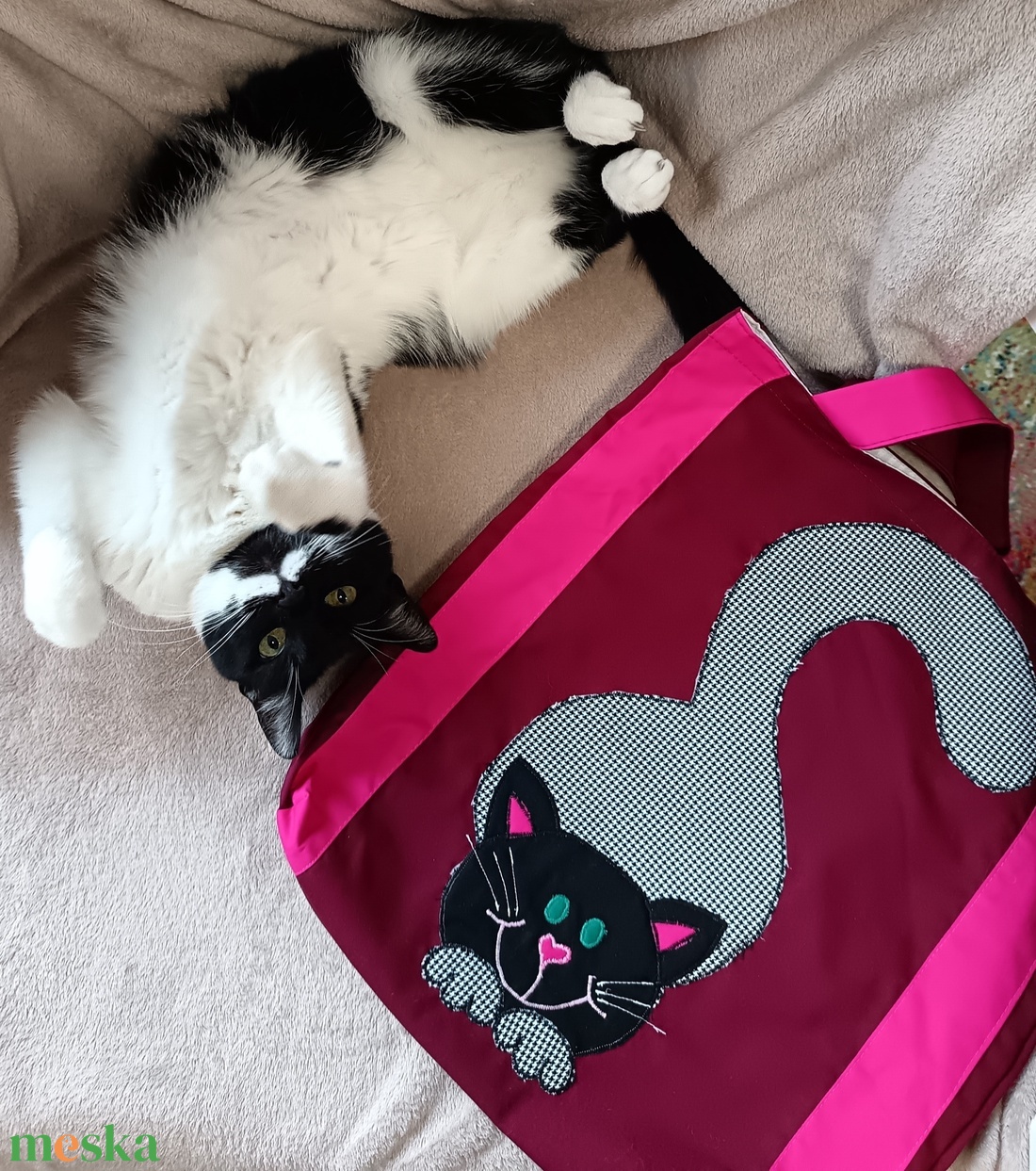 Hízelgős - táska & tok - kézitáska & válltáska - válltáska - Meska.hu