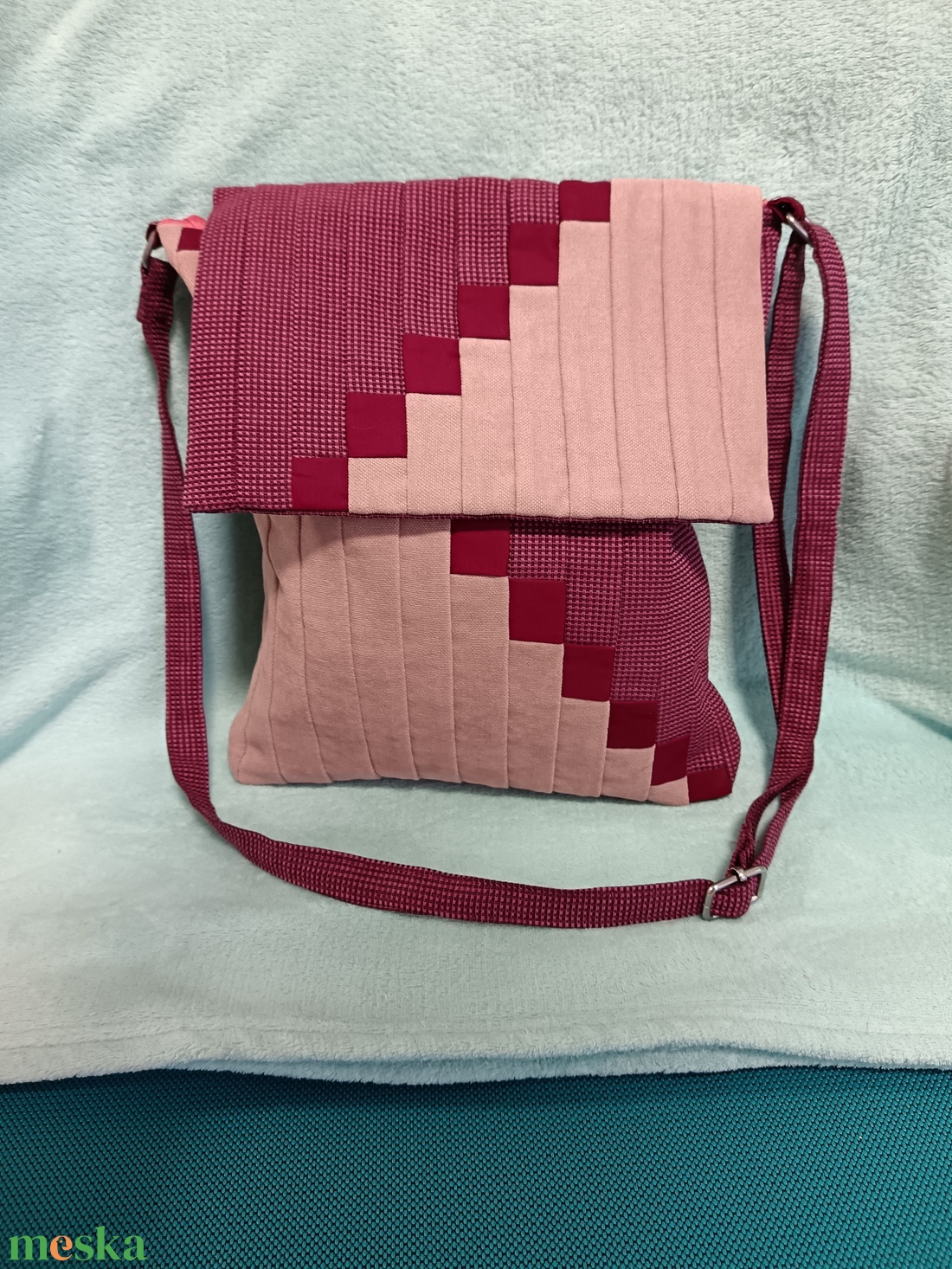 Mályvarózsa - táska & tok - kézitáska & válltáska - vállon átvethető táska - Meska.hu