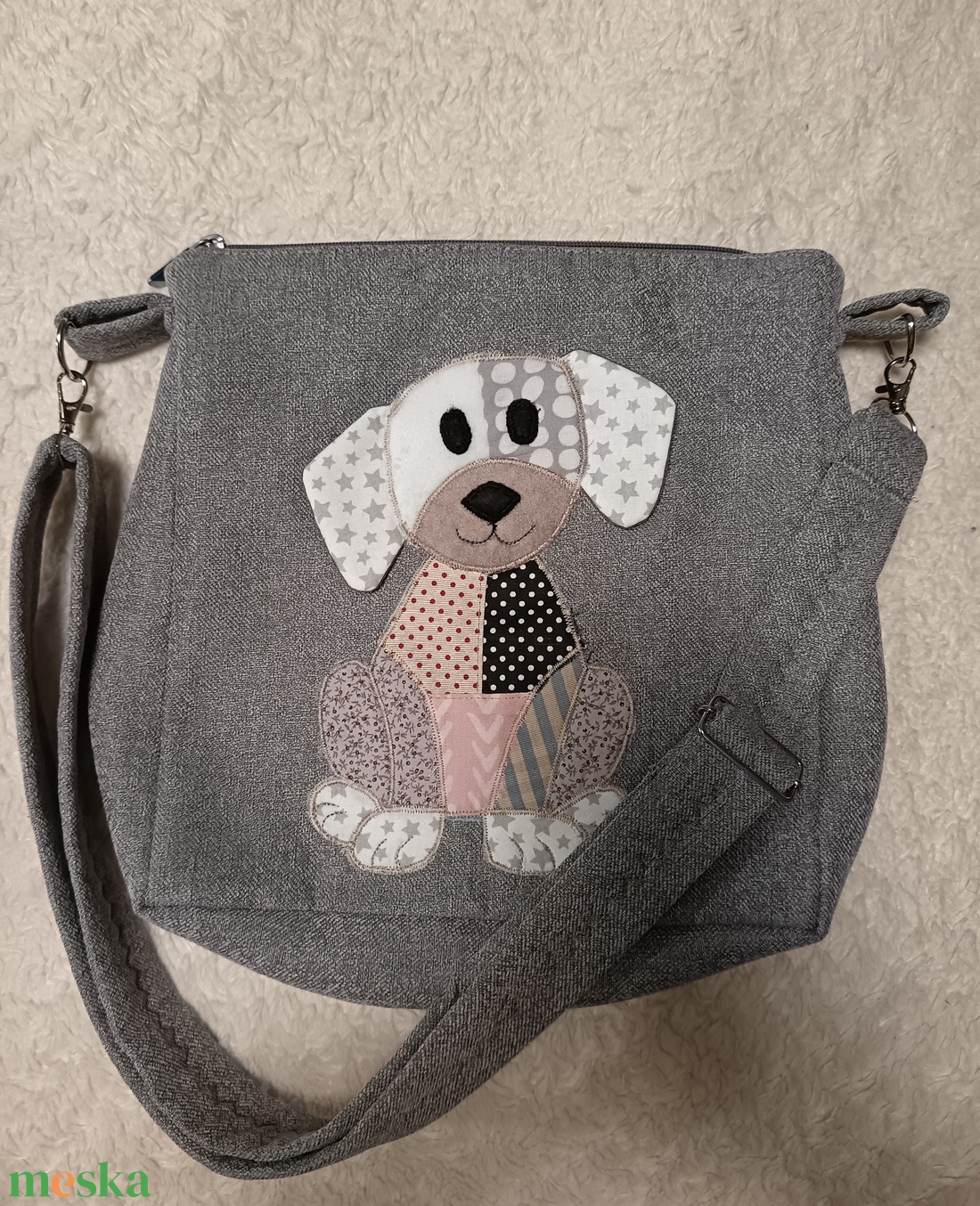 Bobika  - táska & tok - kézitáska & válltáska - vállon átvethető táska - Meska.hu