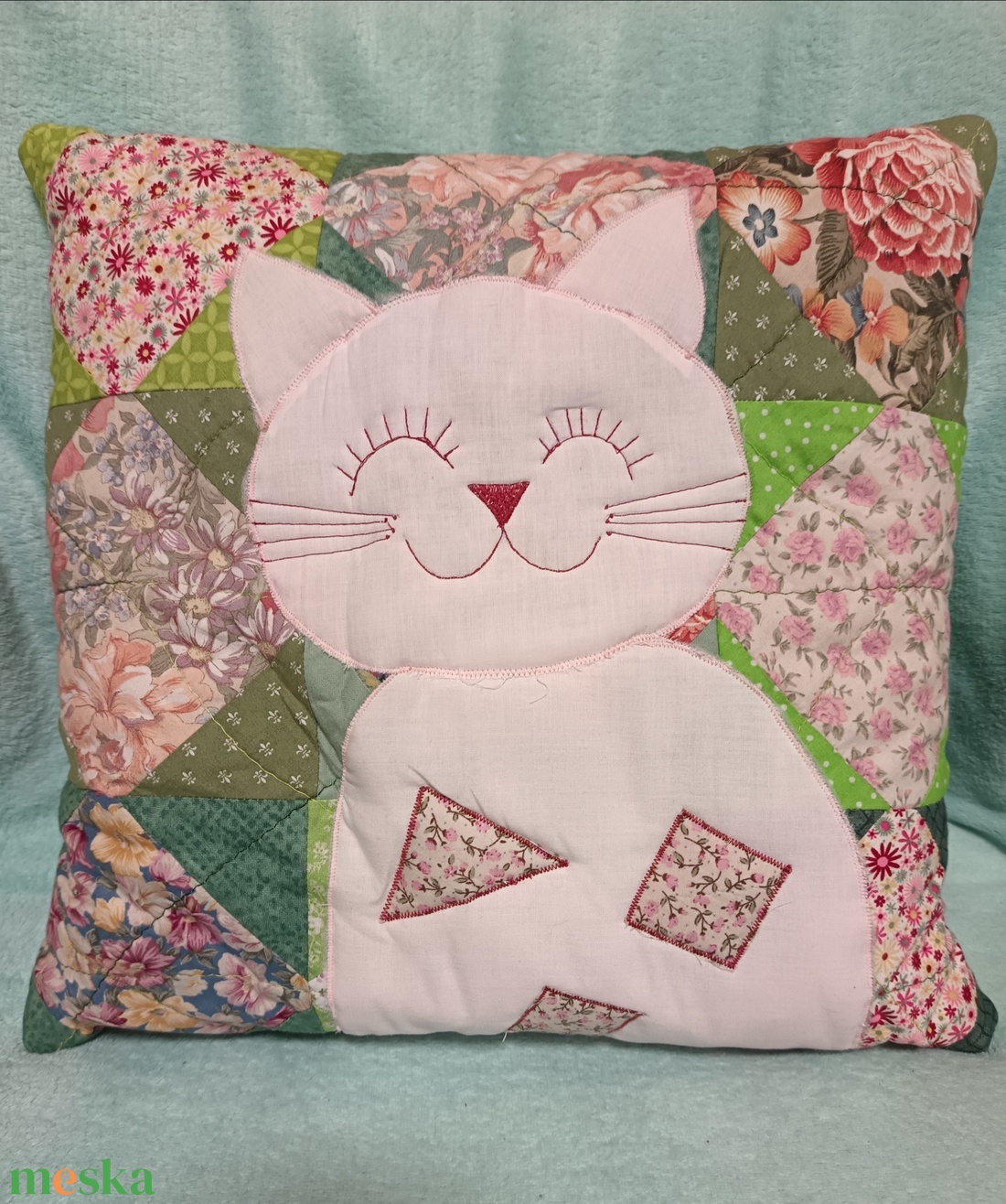 Cicás díszpárna kollekció  - otthon & életmód - lakástextil - párna & párnahuzat - díszpárna (belsővel együtt) - Meska.hu