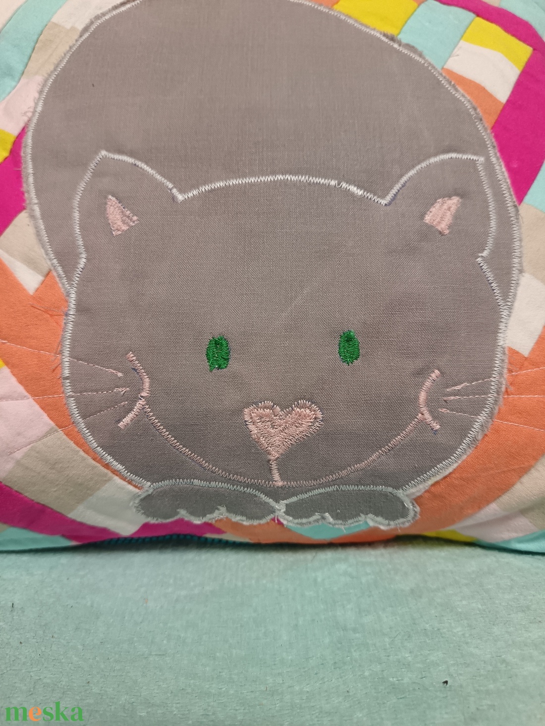 Cicás díszpárna kollekció (szürke) - otthon & életmód - lakástextil - párna & párnahuzat - díszpárna (belsővel együtt) - Meska.hu