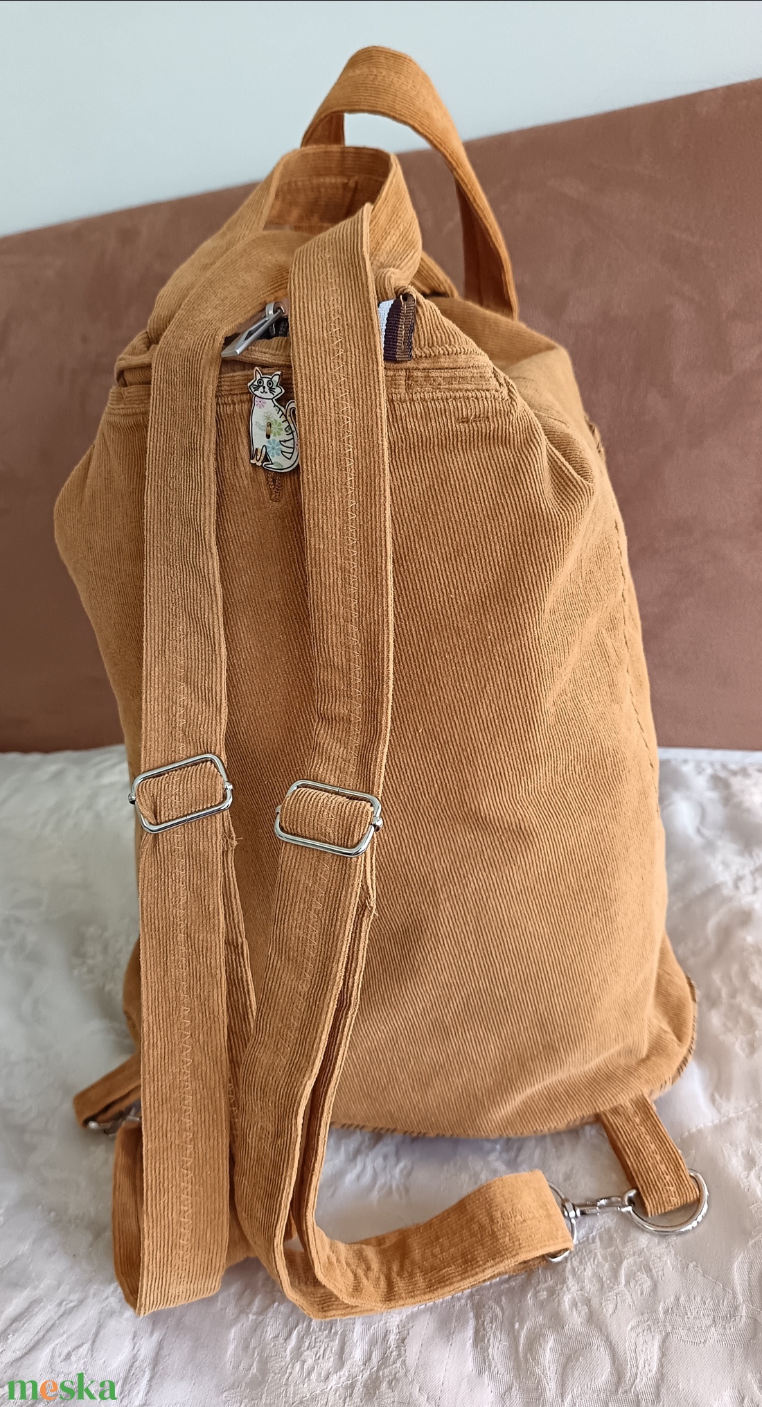 Dagi cica (hátizsák) - táska & tok - hátizsák - hátizsák - Meska.hu