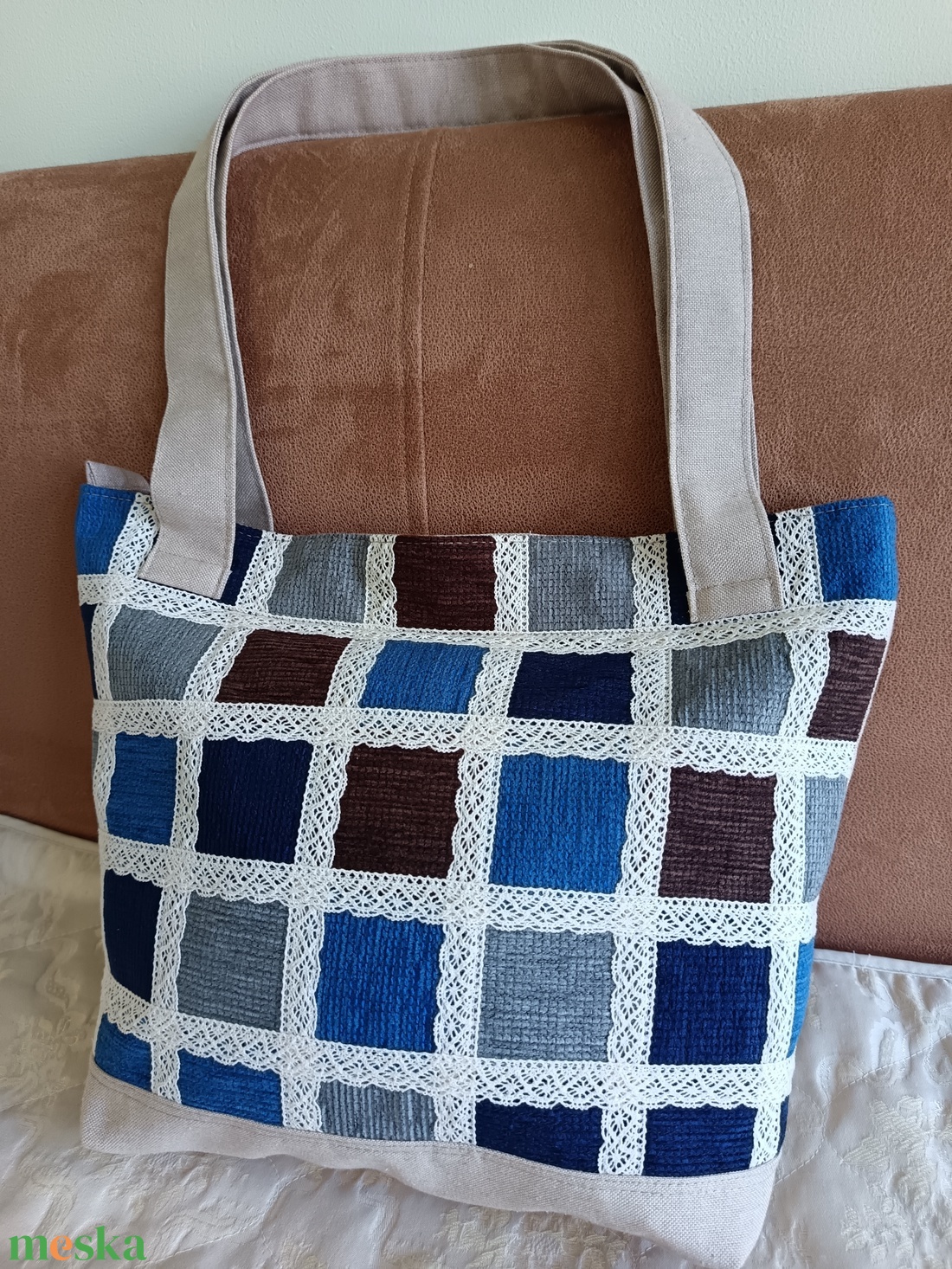 Kékség - táska & tok - kézitáska & válltáska - válltáska - Meska.hu