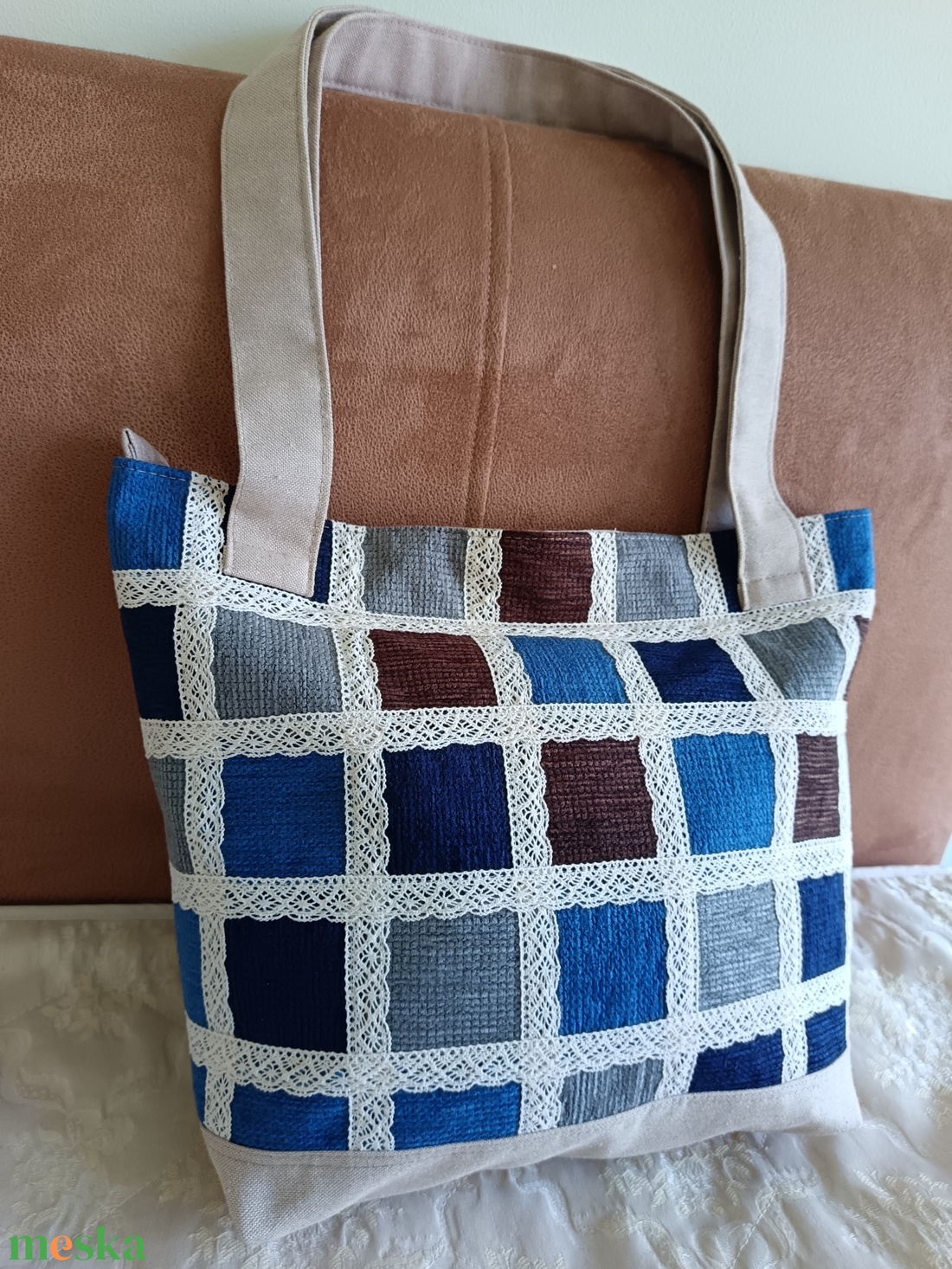 Kékség - táska & tok - kézitáska & válltáska - válltáska - Meska.hu