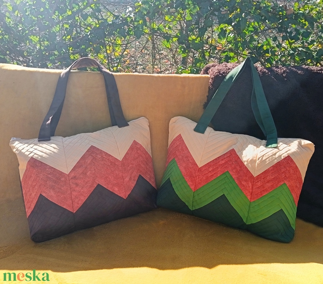 Ikrek (barna) - táska & tok - kézitáska & válltáska - nagy pakolós táska - Meska.hu