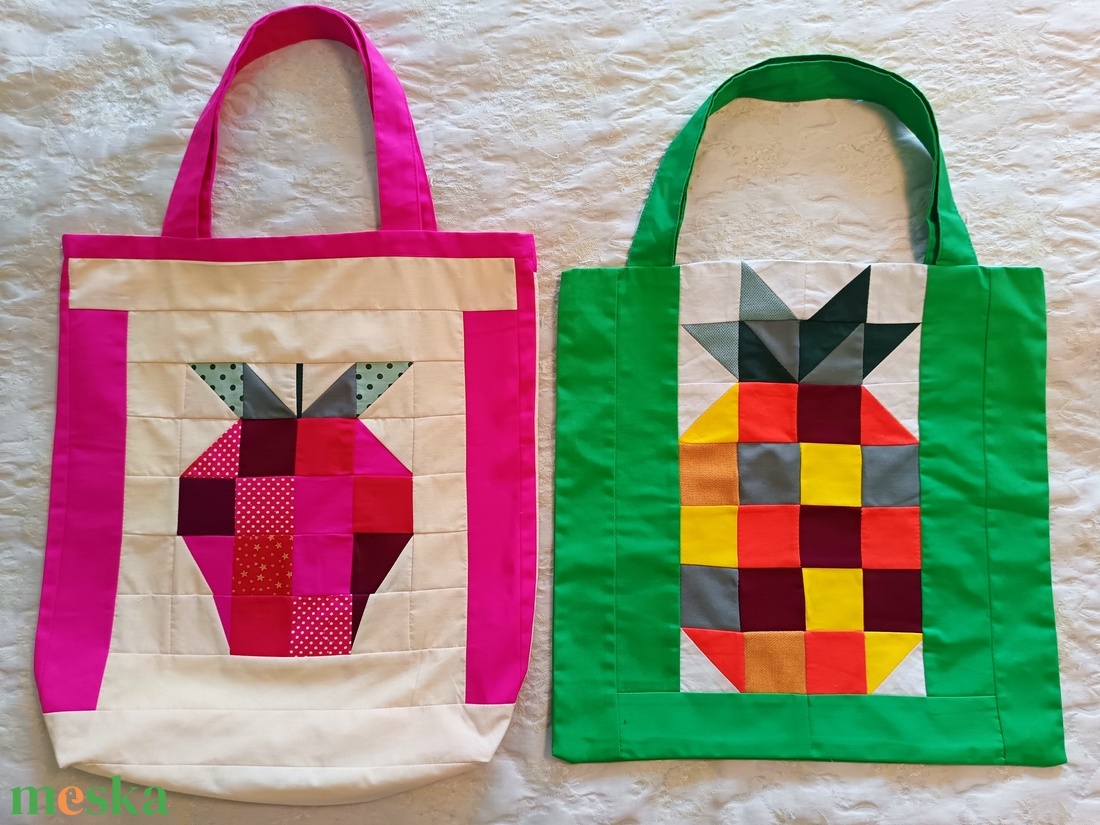 Epres bevásárló (gyümölcscsalád) - táska & tok - bevásárlás & shopper táska - shopper, textiltáska, szatyor - Meska.hu