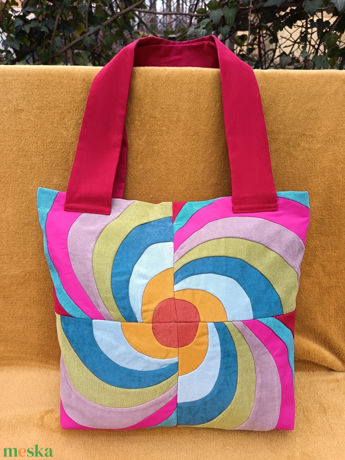 Szivárvány (válltáska) - táska & tok - kézitáska & válltáska - válltáska - Meska.hu