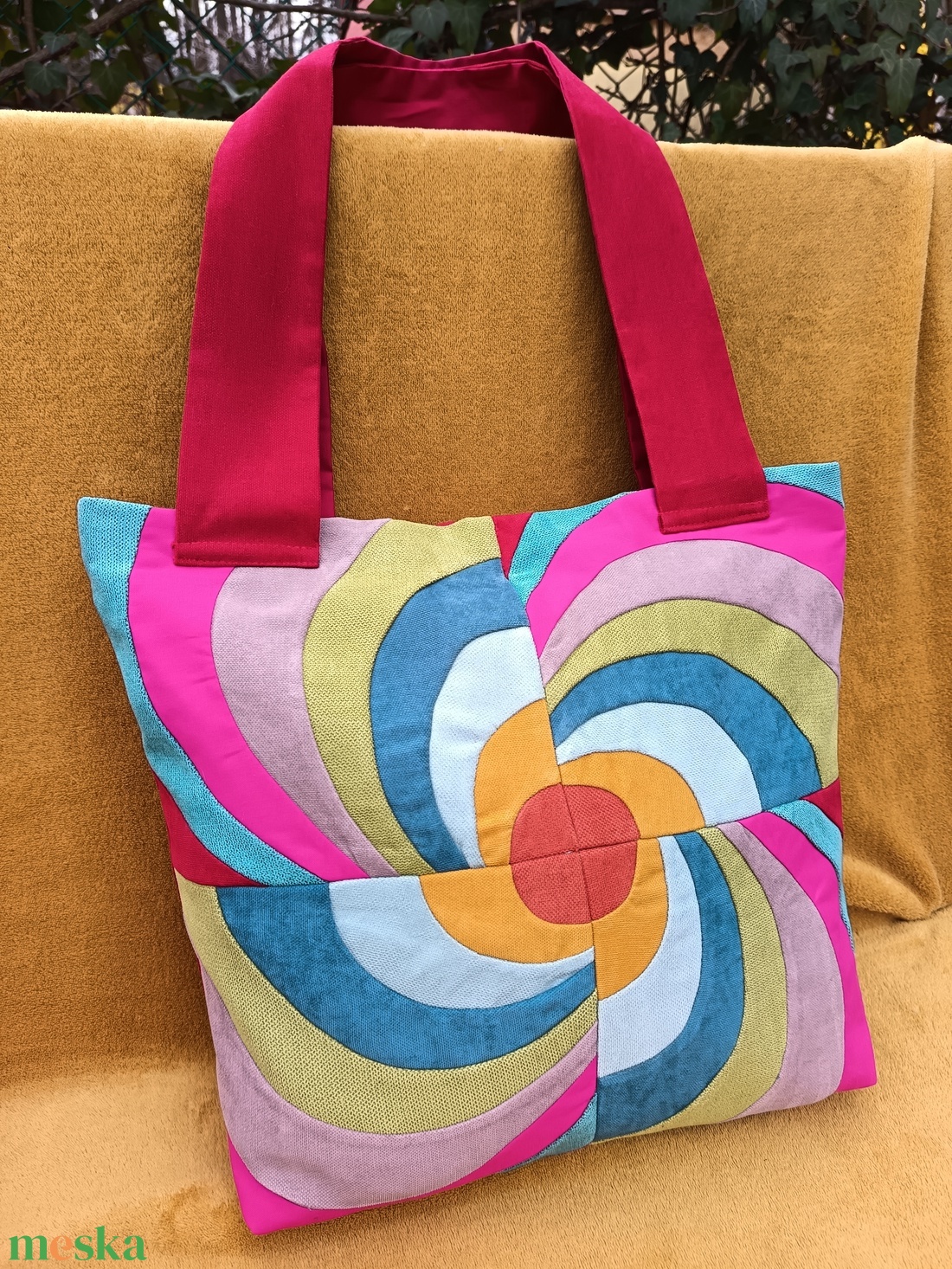 Szivárvány (válltáska) - táska & tok - kézitáska & válltáska - válltáska - Meska.hu