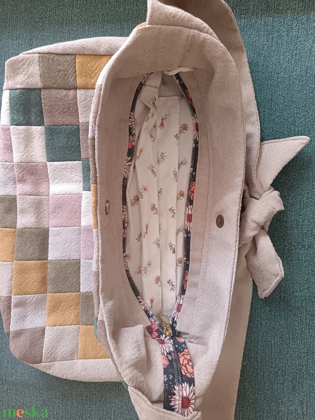 Csomós fülű (válltáska) - táska & tok - kézitáska & válltáska - válltáska - Meska.hu