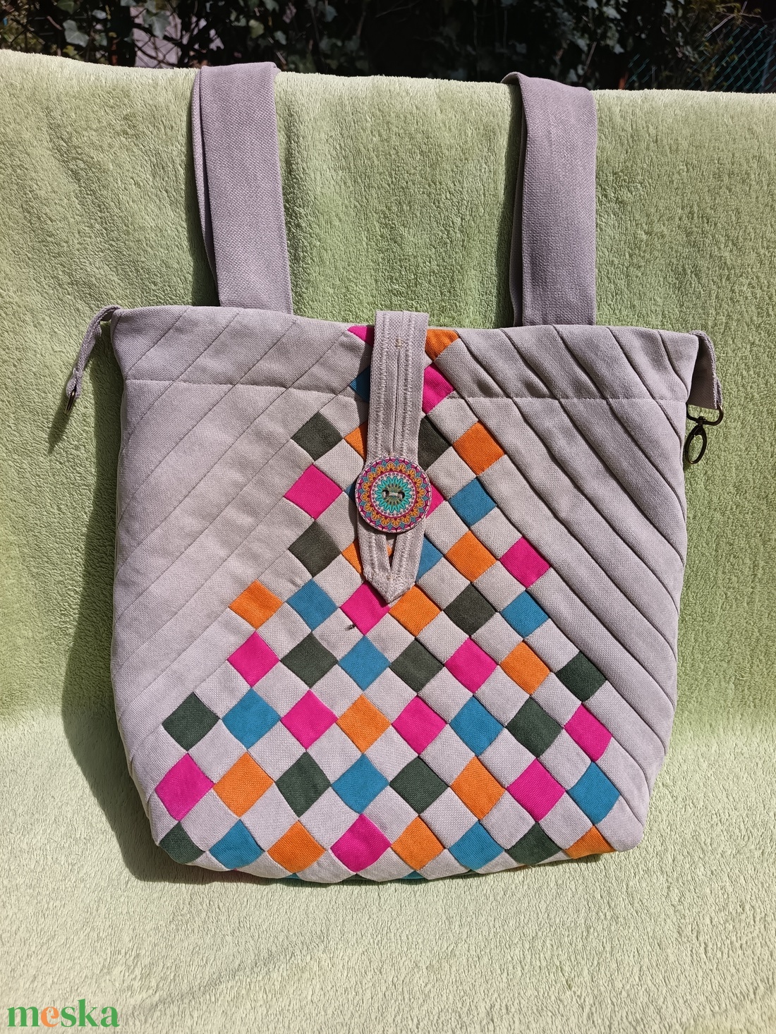 Pixel (válltáska) - táska & tok - kézitáska & válltáska - válltáska - Meska.hu