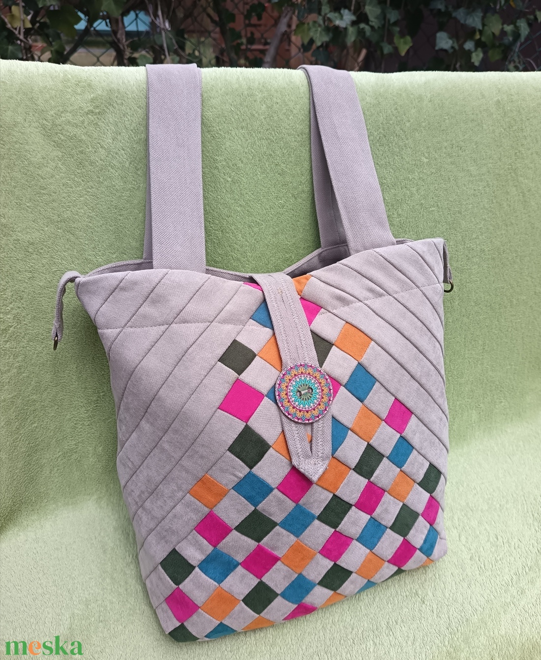 Pixel (válltáska) - táska & tok - kézitáska & válltáska - válltáska - Meska.hu