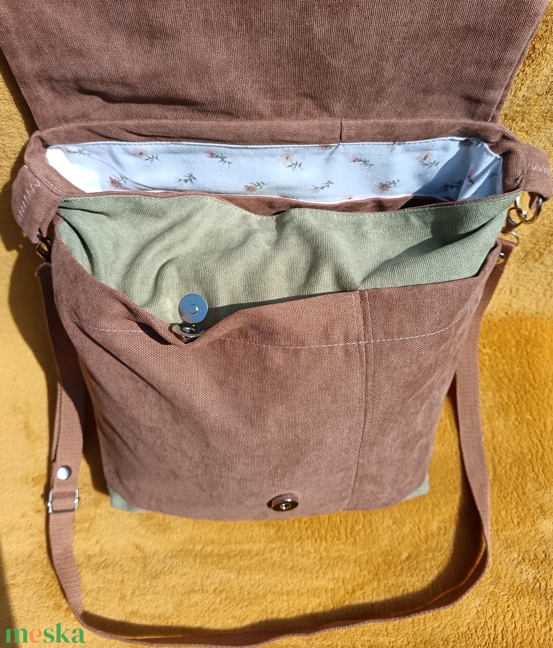 Apróka (vállon átvethető táska) - táska & tok - kézitáska & válltáska - vállon átvethető táska - Meska.hu