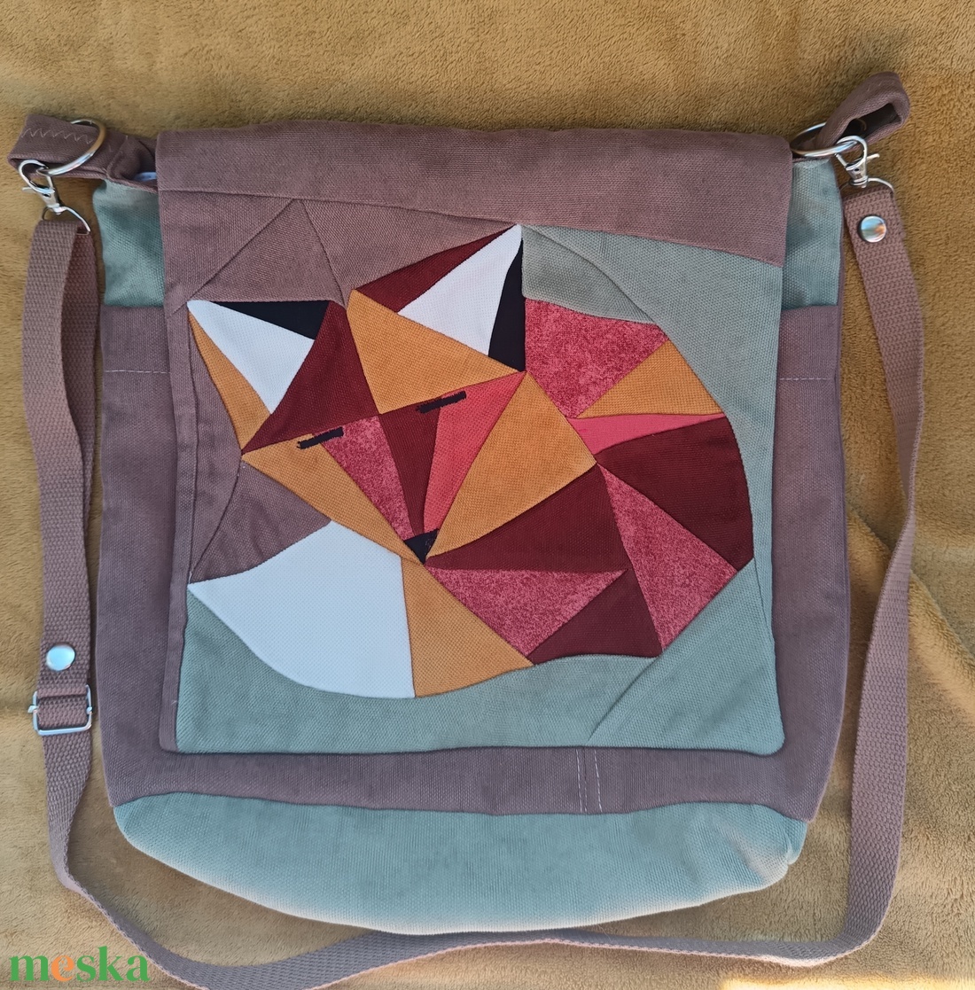 Apróka (vállon átvethető táska) - táska & tok - kézitáska & válltáska - vállon átvethető táska - Meska.hu