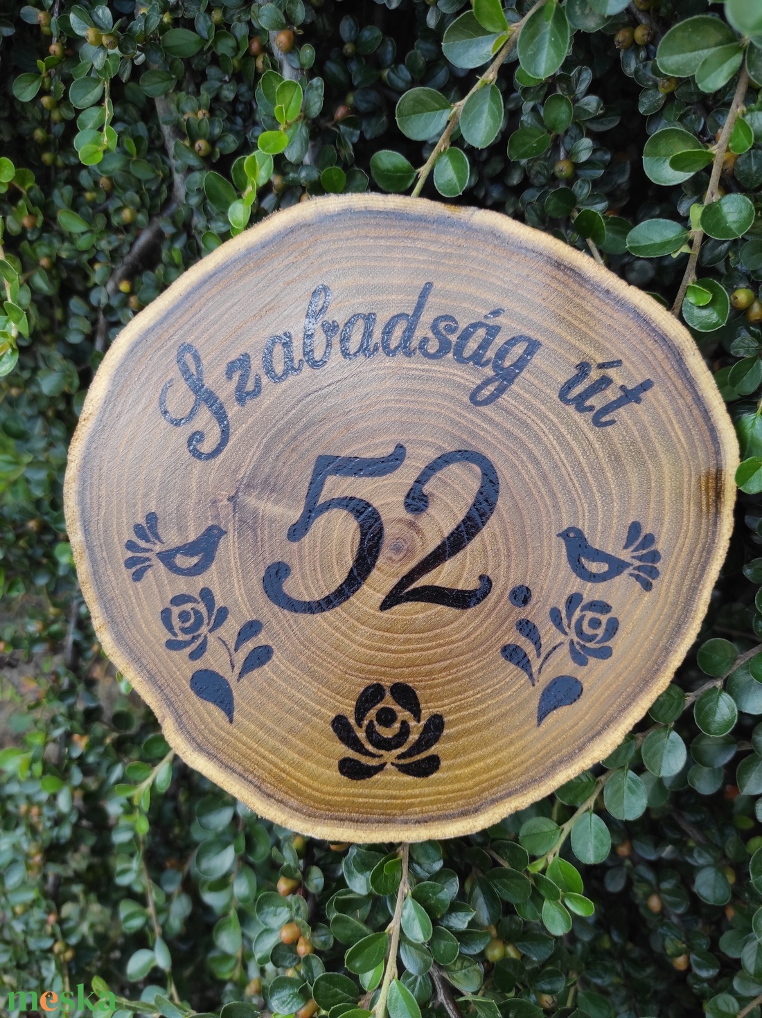 Egyedi házszámtábla - fára gravírozva - otthon & életmód - ház & kert - házszám - Meska.hu Egyedi házszámtábla - fára gravírozva - otthon & életmód - ház & kert - házszám - Meska.hu