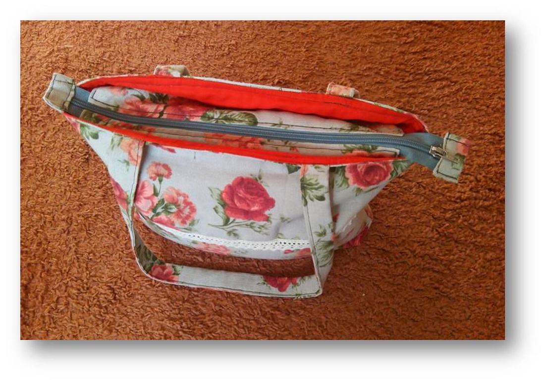 Vintage hangulatú, rózsás táska - - Meska.hu Vintage hangulatú, rózsás táska - - Meska.hu