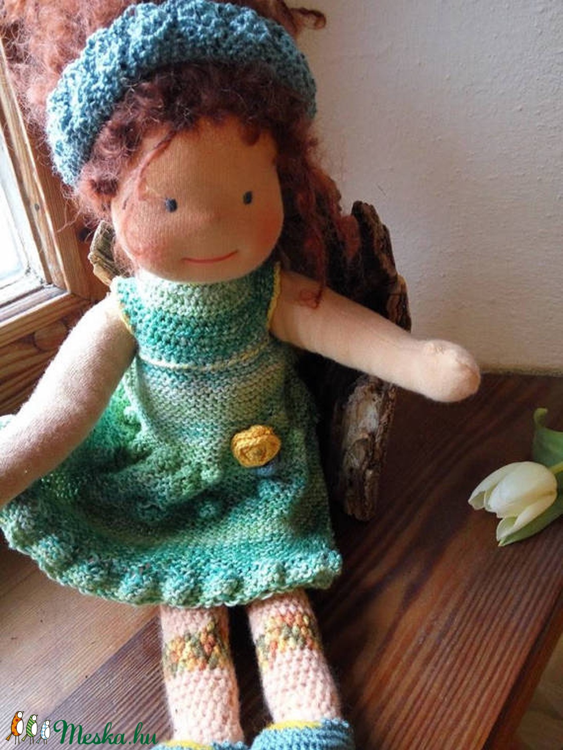 Waldorf jellegű kézműves baba -  - Meska.hu