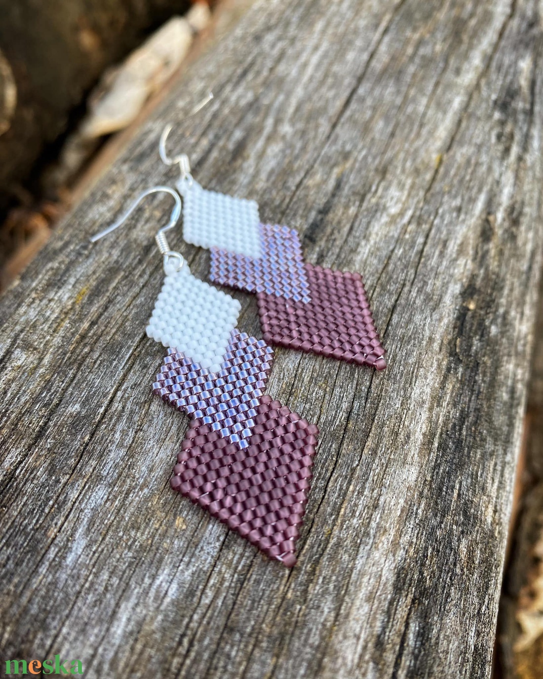 Zsuwel Purple Flamenco fülbevaló - ékszer - fülbevaló - lógó fülbevaló - Meska.hu Zsuwel Purple Flamenco fülbevaló - ékszer - fülbevaló - lógó fülbevaló - Meska.hu