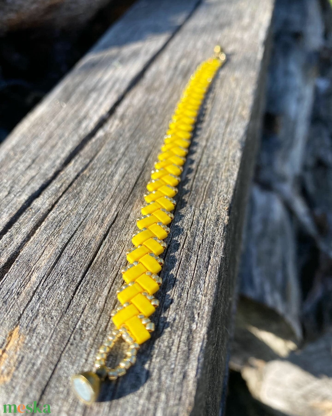 Zsuwel Napsüt�s karkötő  - ékszer - karkötő - gyöngyös karkötő - Meska.hu