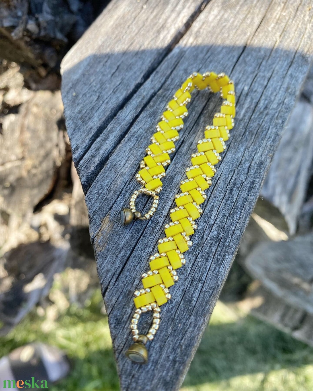 Zsuwel Napsüt�s karkötő  - ékszer - karkötő - gyöngyös karkötő - Meska.hu