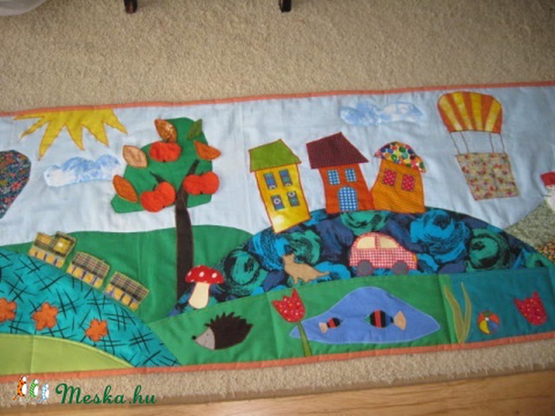 Interaktív , zsebes falvédő gyerekszobába -  - Meska.hu