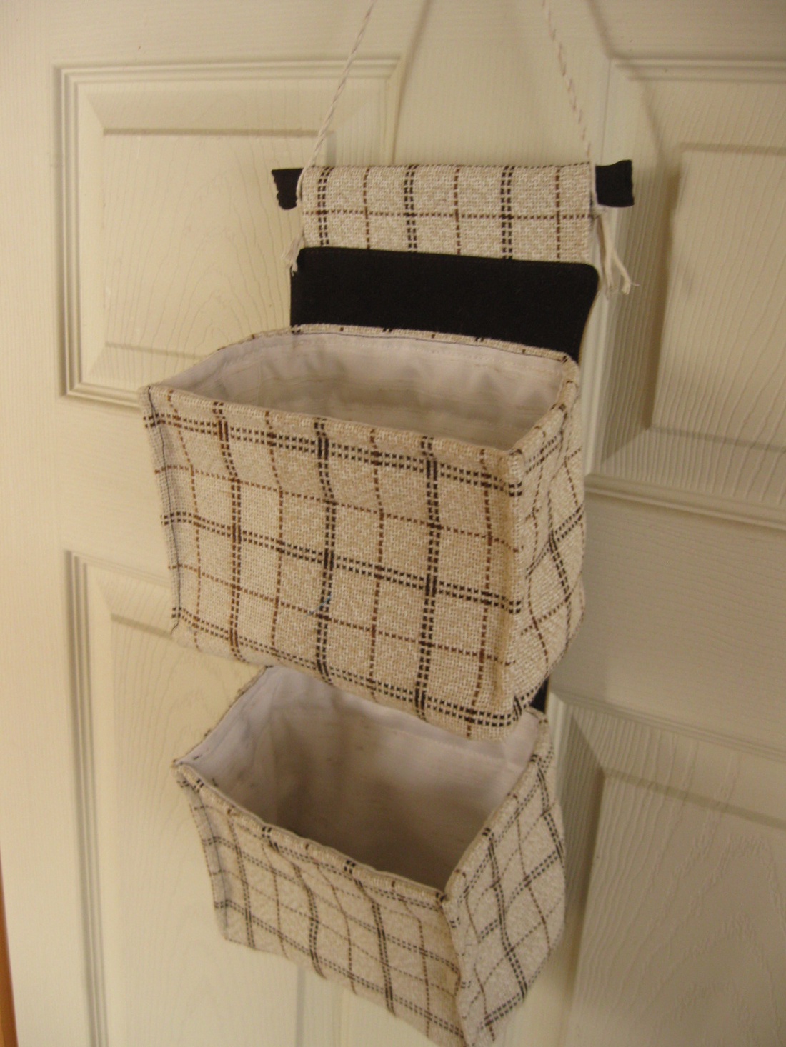 Akasztható tároló /fali tároló két rekeszes -  - Meska.hu