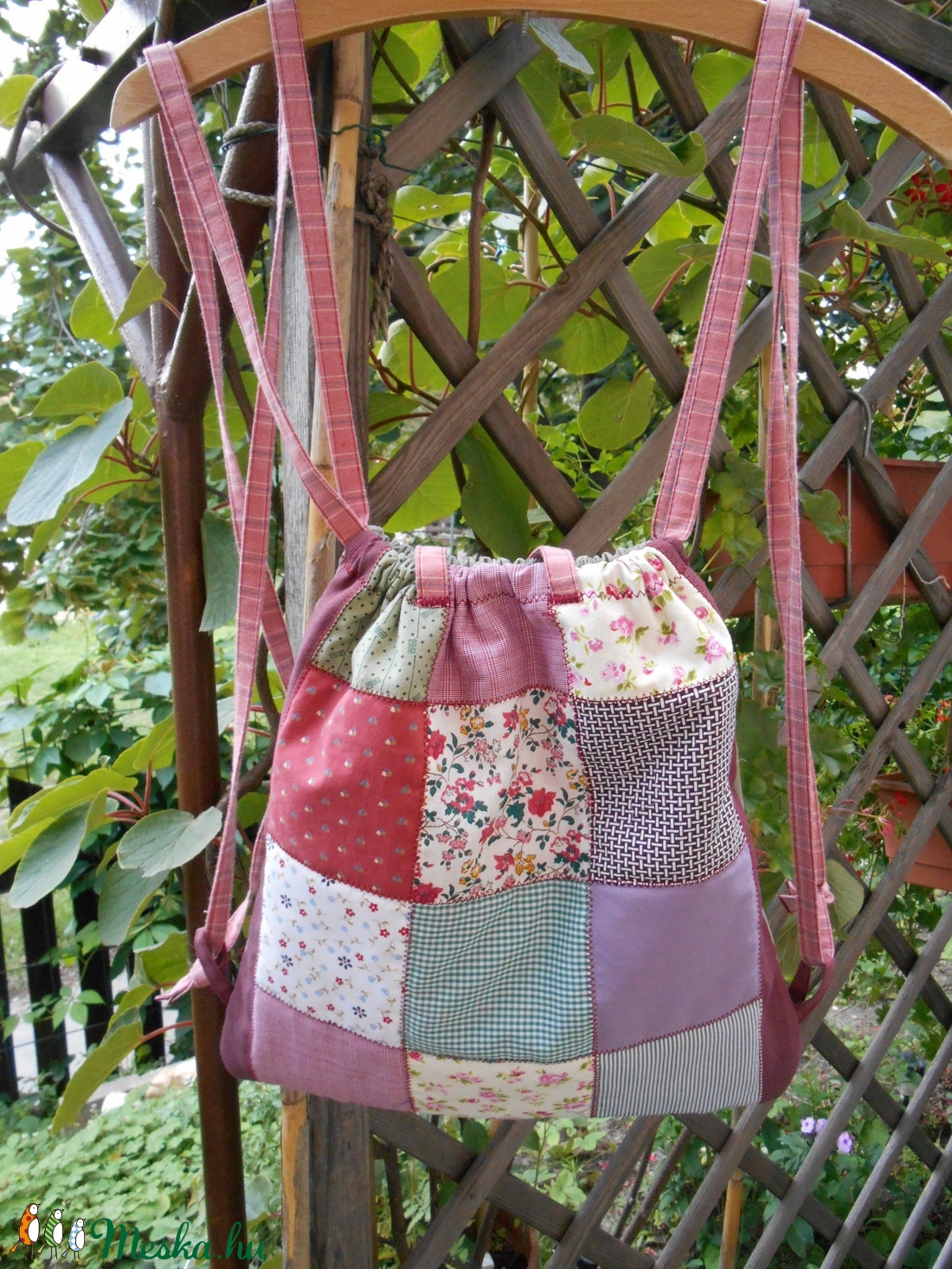 Okos táska /hátitáska/ patchwork táska -  - Meska.hu