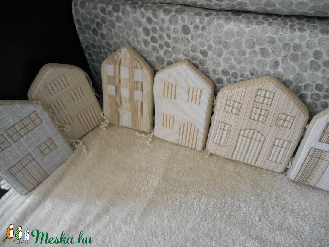 Rácsvédő/fejvédő babaágyba -  - Meska.hu