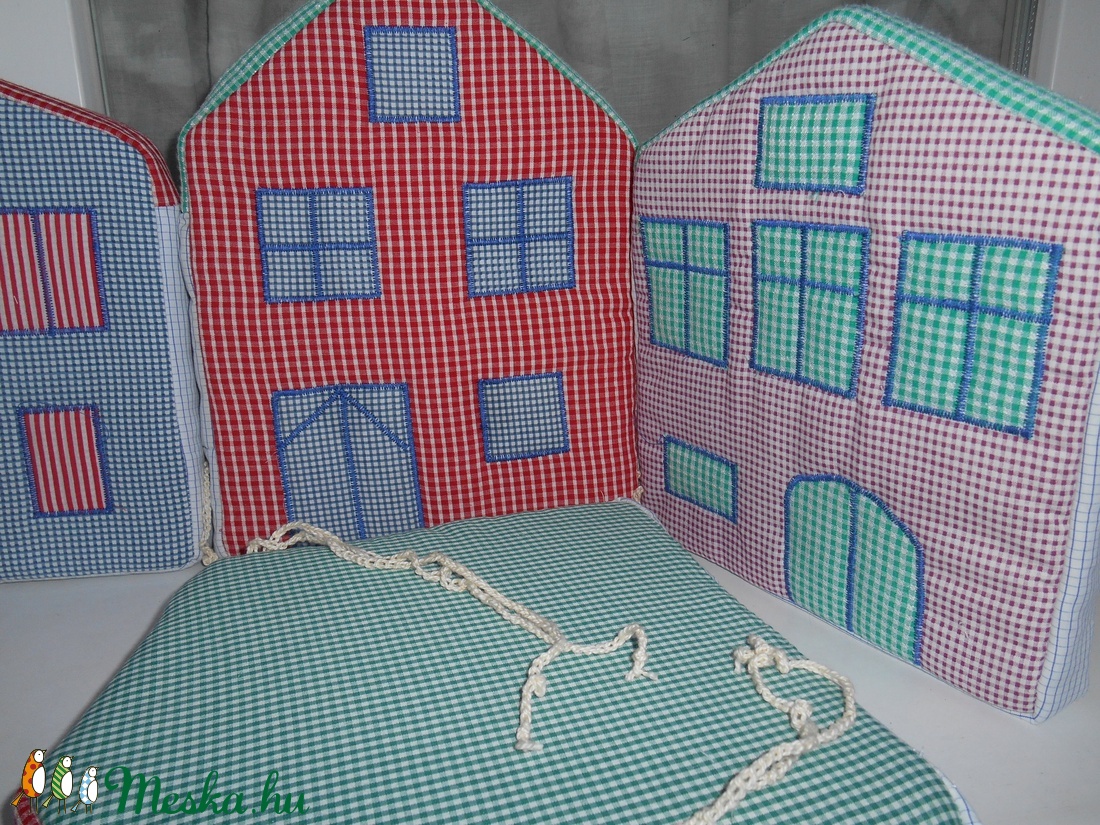 Rácsvédő/fejvédő babaágyba -  - Meska.hu