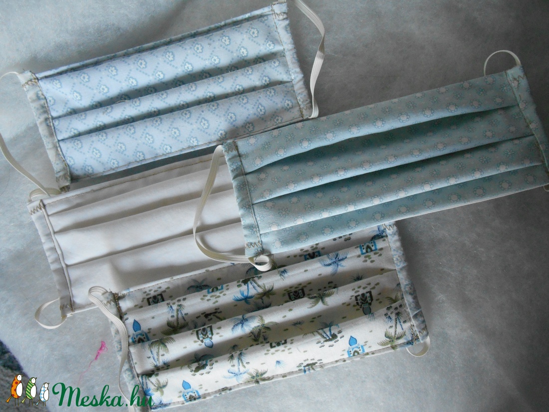 Szájmaszk / arcmaszk  mosható, vasalható textil -  - Meska.hu