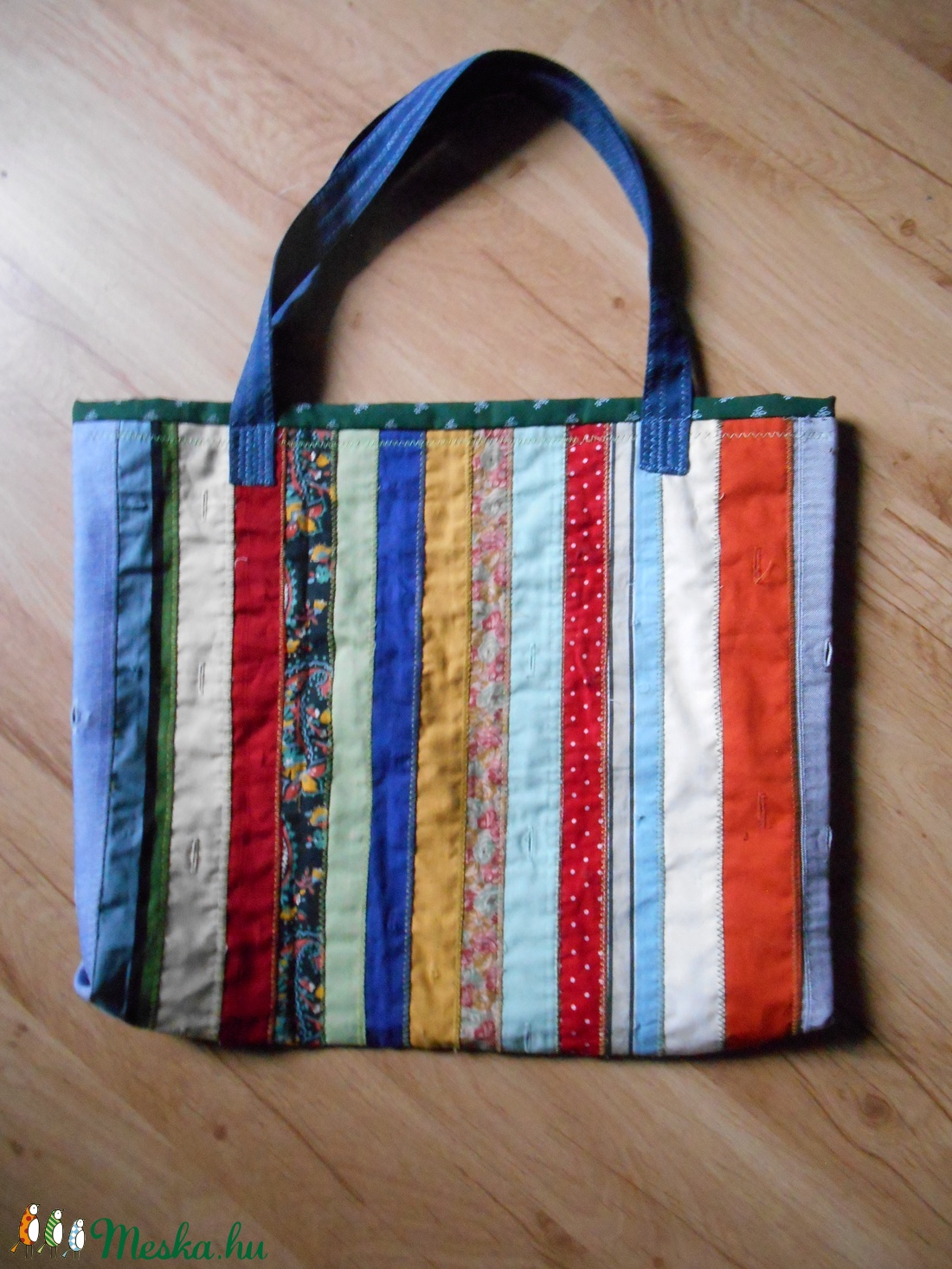 Bevásárló szatyor- újrahasznosított - táska & tok - bevásárlás & shopper táska - Meska.hu