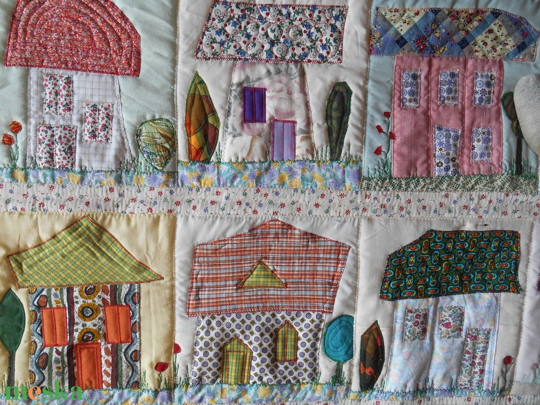 Falvédő / házikós falvédő / gyerekszobai falvédő /különleges falvédő/ egyedi favédő - baba - mama - babaszoba dekoráció - falvédő gyerekszobába - Meska.hu