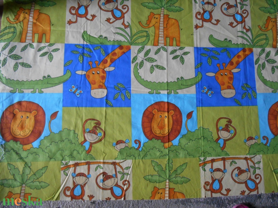 Falvédő/ Gyerekszoba/Állatos falvédő/Vidám falvédő/Zsiráfos/ Oroszlános/ Majmos - baba - mama - babaszoba dekoráció - falvédő gyerekszobába - Meska.hu