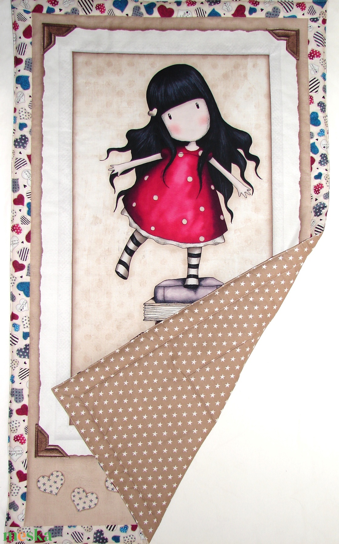 Trendi takaró,  falivédő, Santoro - Gorjuss blanket - otthon & életmód - babaszoba, gyerekszoba - falvédő gyerekszobába - Meska.hu