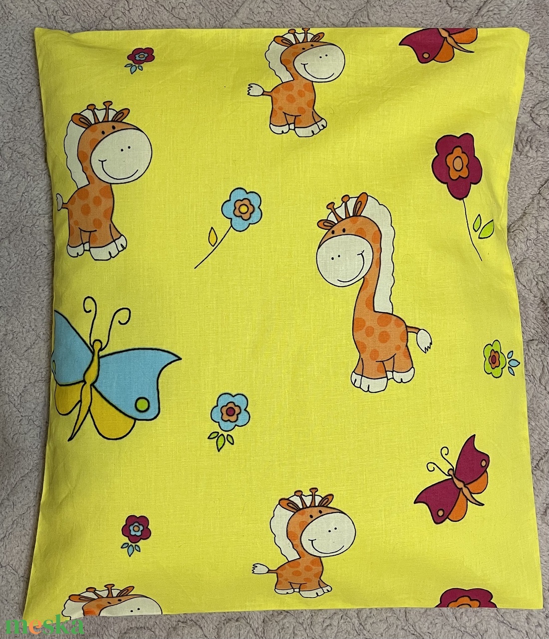 Bio tönkölypelyva párna párnahuzattal - szépségápolás - egészségmegőrzési kellékek - tönkölypelyvapárna - Meska.hu