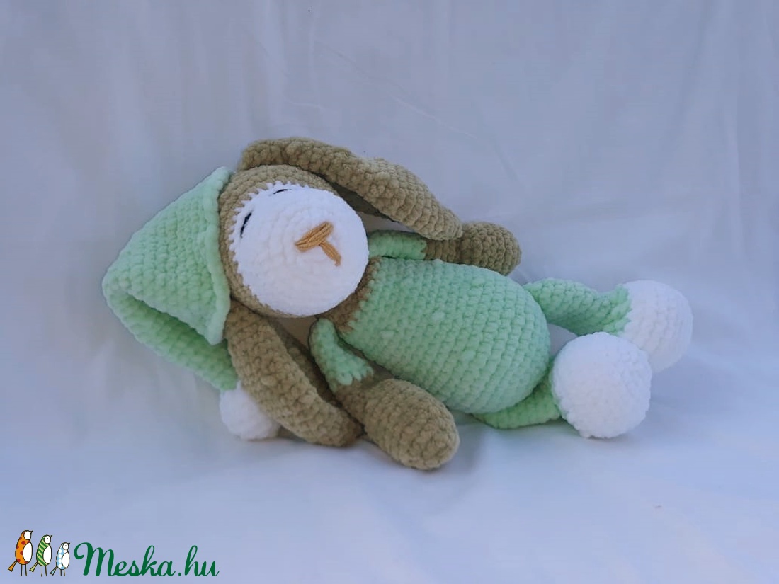 Alvó pizsamás kutyus, amigurumi -  - Meska.hu