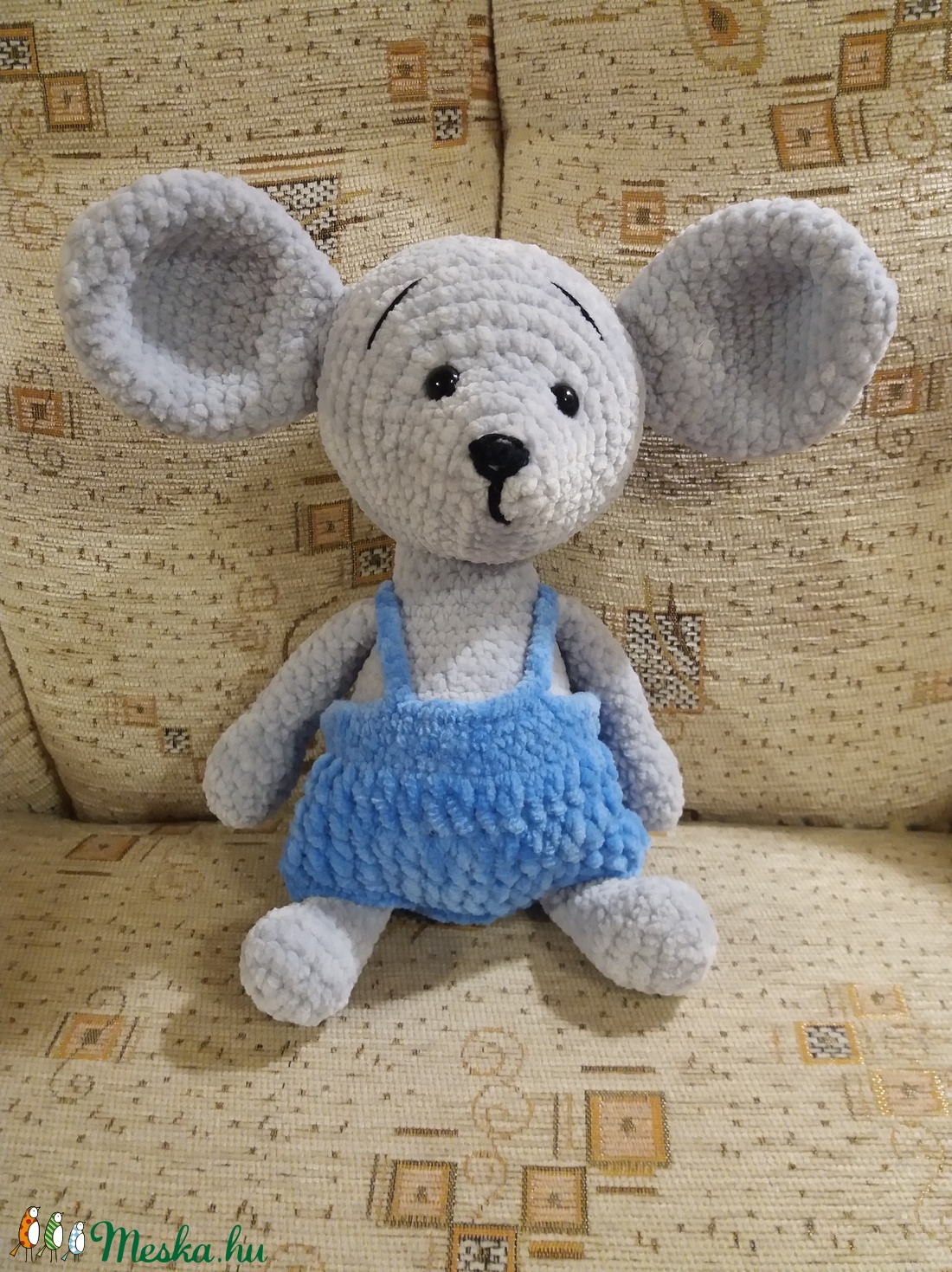 Cuki horgolt egér  -  - Meska.hu