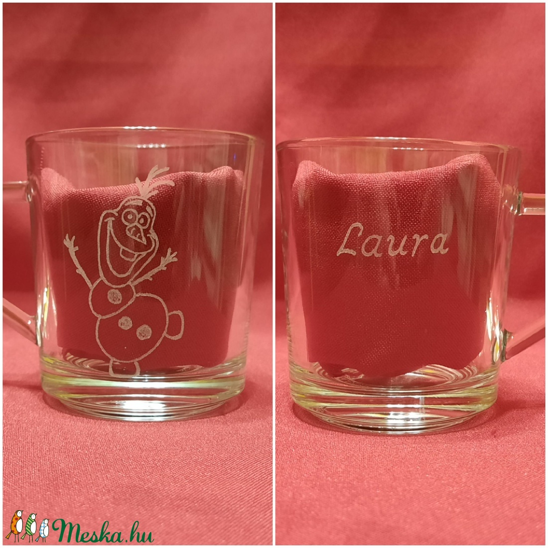 Bögre Olaf mintával -  - Meska.hu