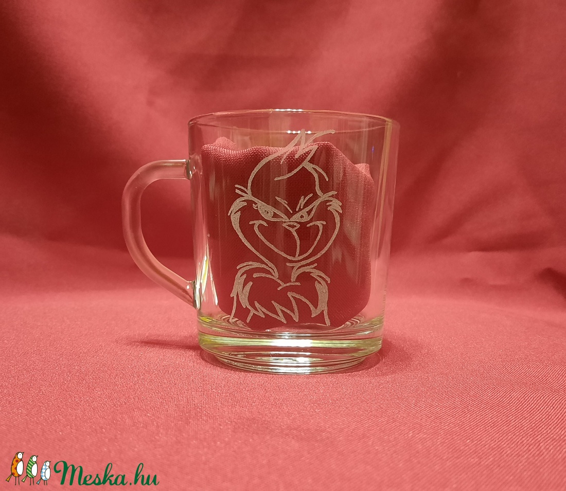 Bögre grincs mintával -  - Meska.hu