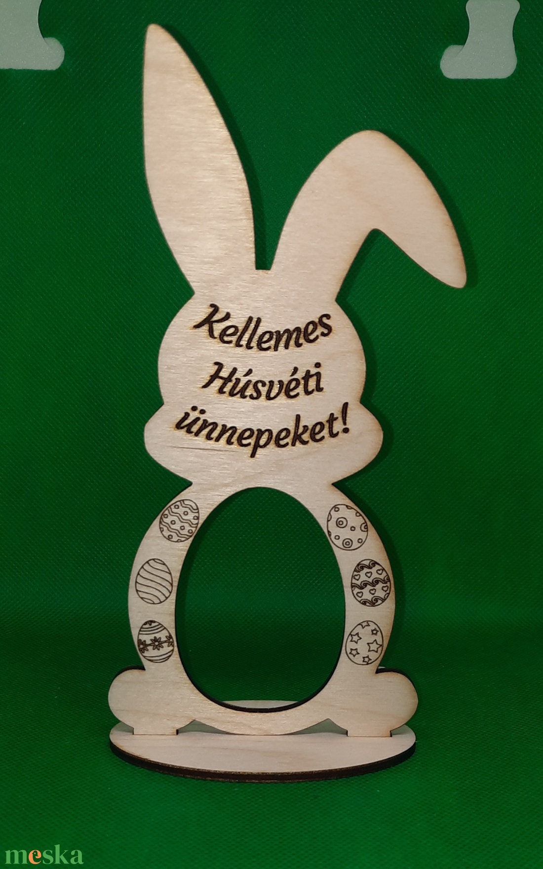 Húsvéti nyúl tojástartóval - otthon & életmód - dekoráció - asztal és polc dekoráció - asztaldísz - Meska.hu Húsvéti nyúl tojástartóval - otthon & életmód - dekoráció - asztal és polc dekoráció - asztaldísz - Meska.hu