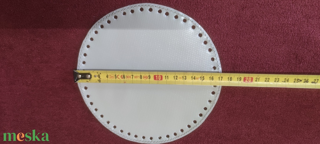 Horgolható alap. Kör. 17 cm. - kellékek & szerszámok - szerszámok, eszközök - eszköz kötéshez, horgoláshoz - Meska.hu