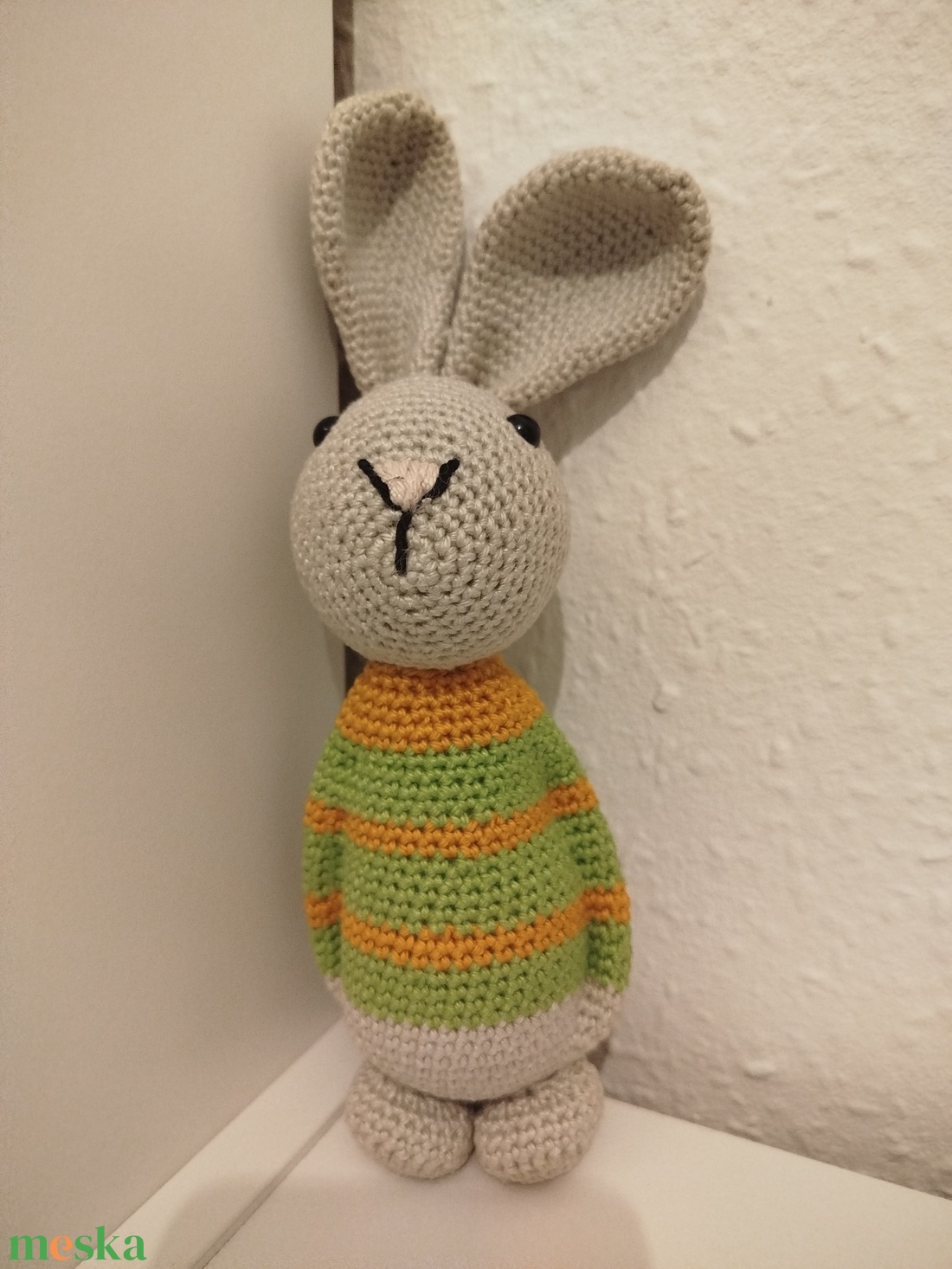 Zokni nyuszi - játék & sport - plüssállat & játékfigura - nyuszi - Meska.hu