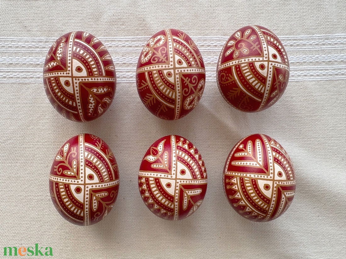 Hímestojás (húsvéti tojás) - otthon & életmód - dekoráció - asztal és polc dekoráció - asztaldísz - Meska.hu