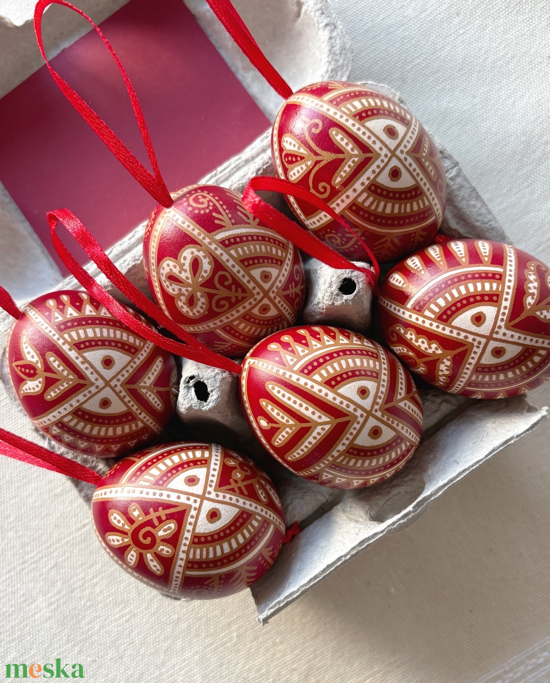 Hímestojás (húsvéti tojás) - otthon & életmód - dekoráció - asztal és polc dekoráció - asztaldísz - Meska.hu