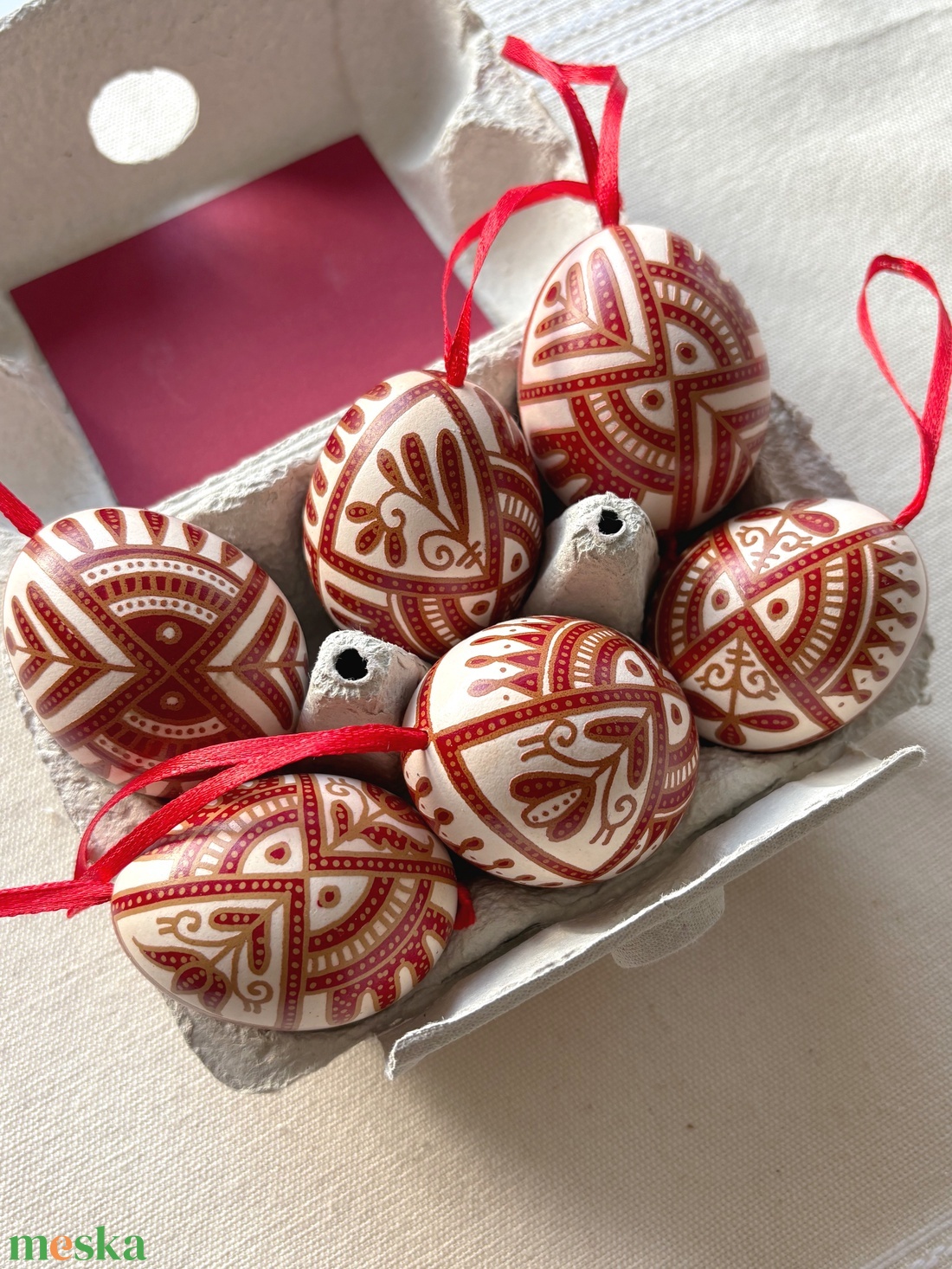 Hímestojás (húsvéti tojás) - otthon & életmód - dekoráció - asztal és polc dekoráció - asztaldísz - Meska.hu