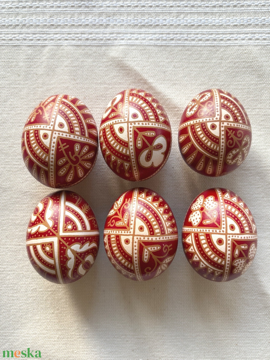 Hímestojás (húsvéti tojás) - otthon & életmód - dekoráció - asztal és polc dekoráció - asztaldísz - Meska.hu