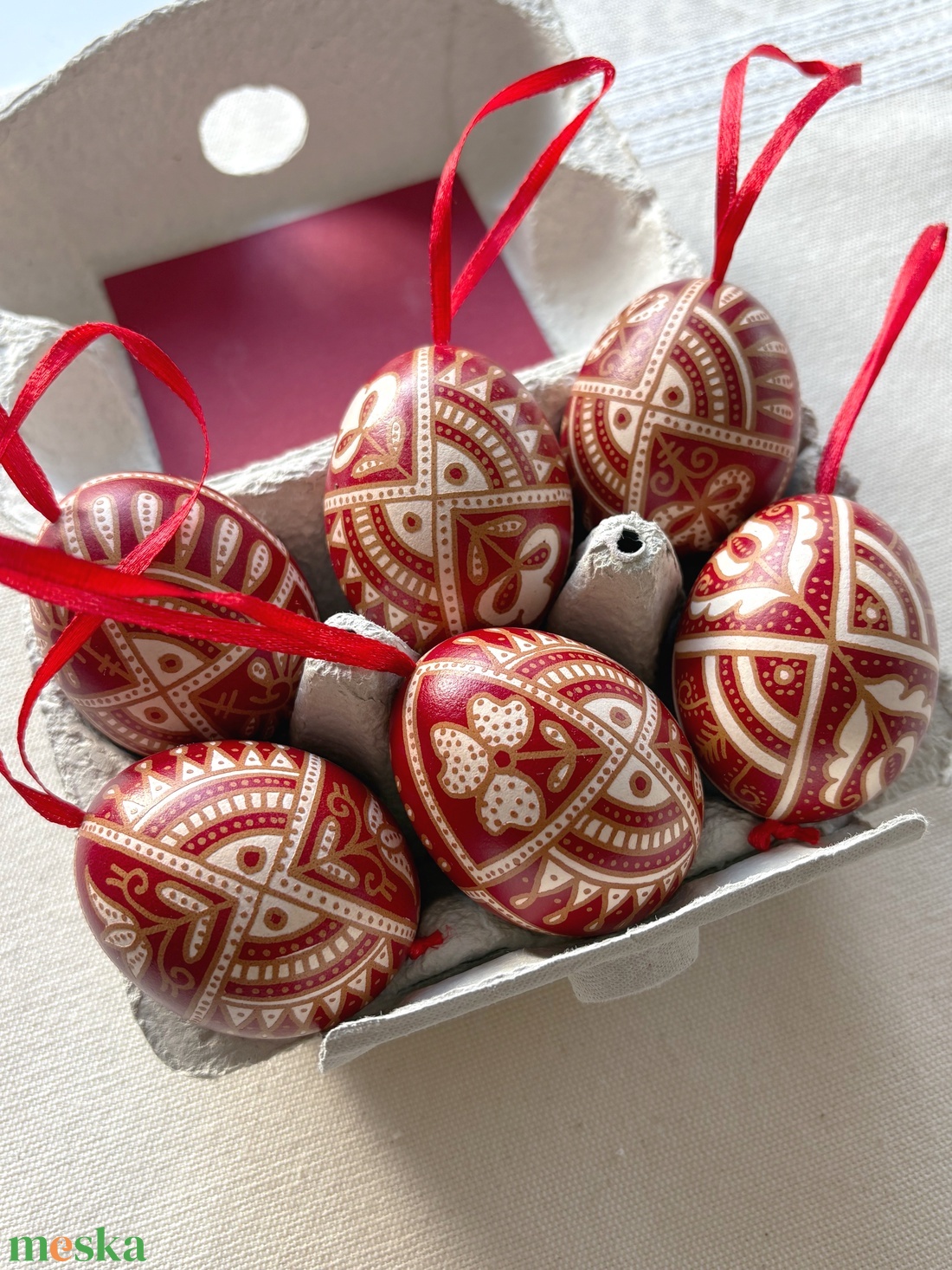 Hímestojás (húsvéti tojás) - otthon & életmód - dekoráció - asztal és polc dekoráció - asztaldísz - Meska.hu