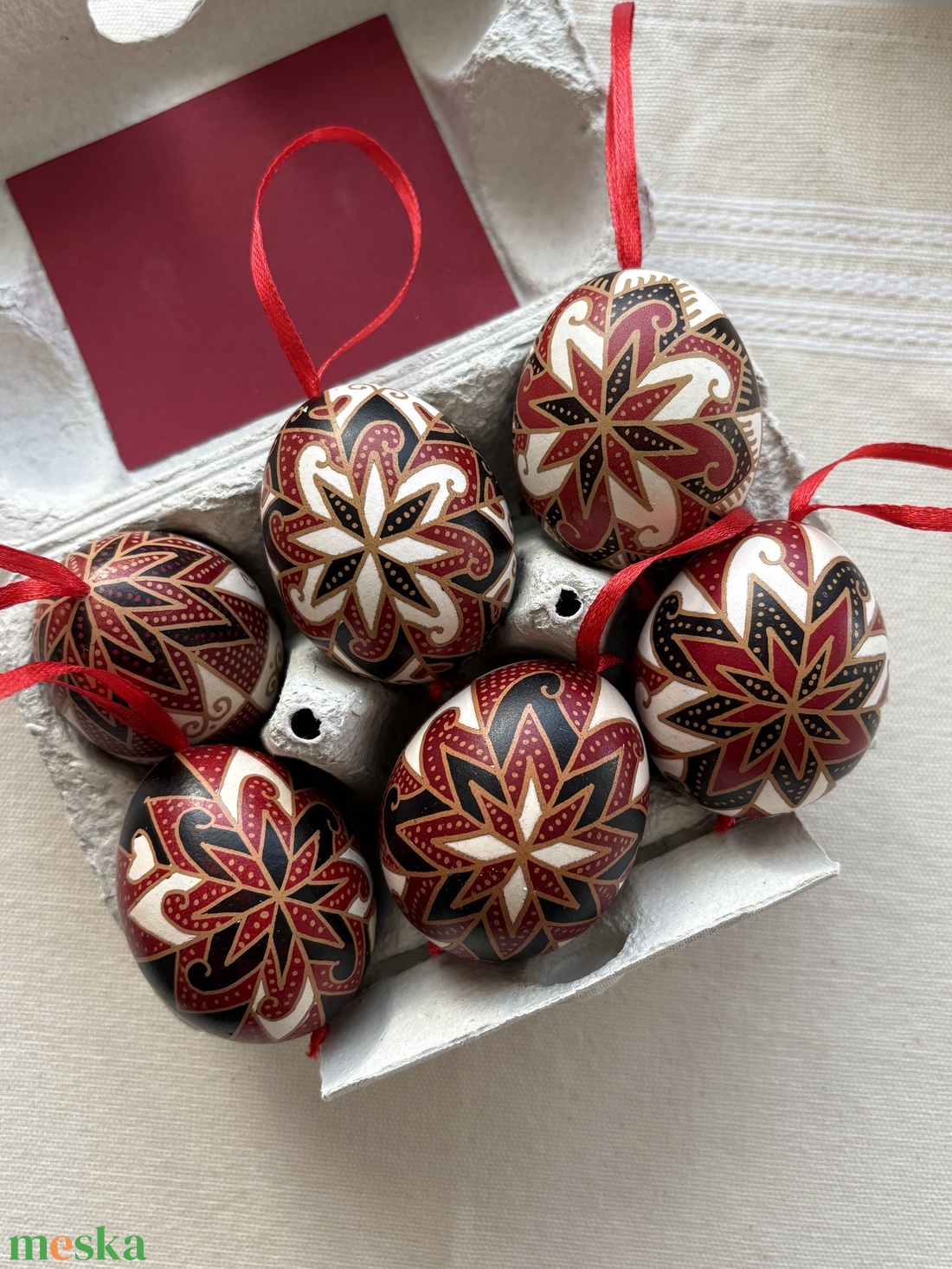 Hímestojás (húsvéti tojás) - otthon & életmód - dekoráció - asztal és polc dekoráció - asztaldísz - Meska.hu