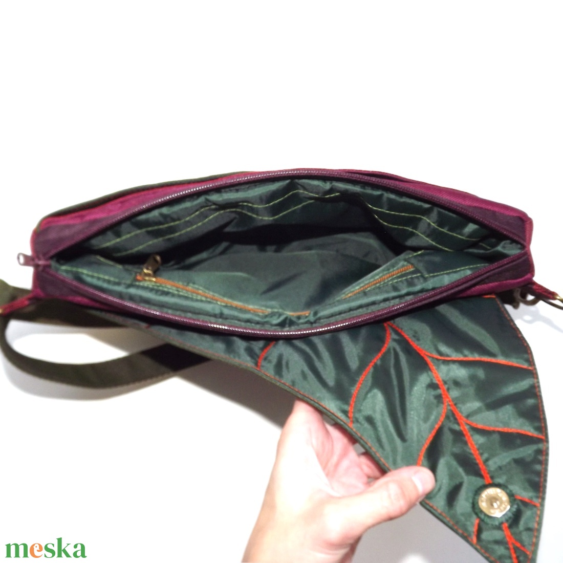 Nagyméretű övtáska - táska & tok - övtáska - Meska.hu