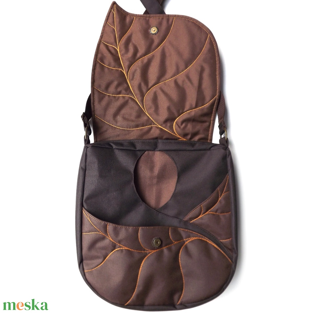 Nagyméretű válltáska - táska & tok - kézitáska & válltáska - vállon átvethető táska - Meska.hu